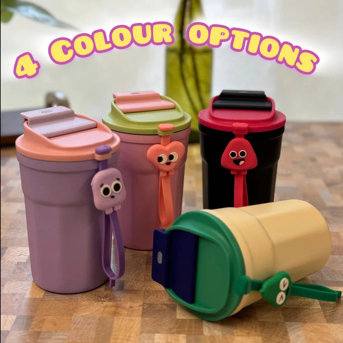 Cute Kuchii kuu Coffee Flask - 450 ML