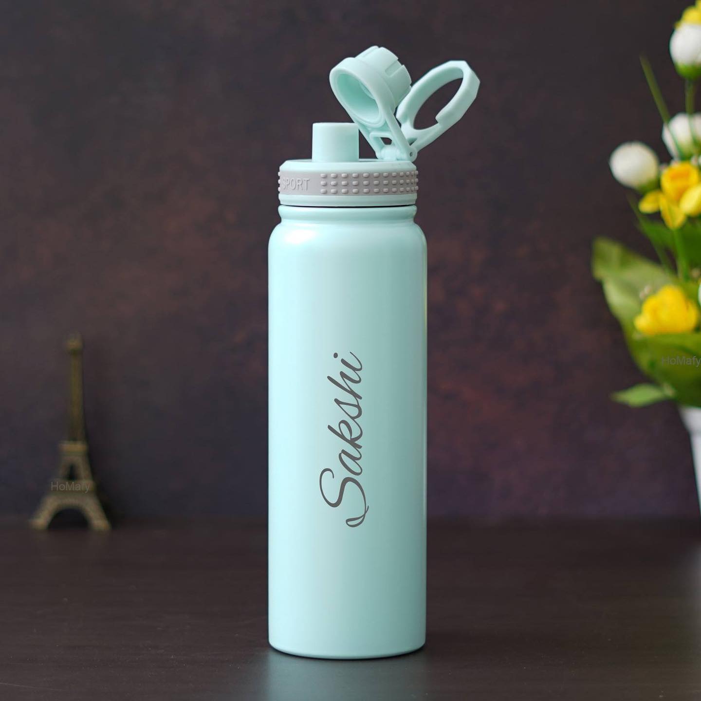 Premium Sporty Hydration Stainless Steel Water Bottle - 750 ML