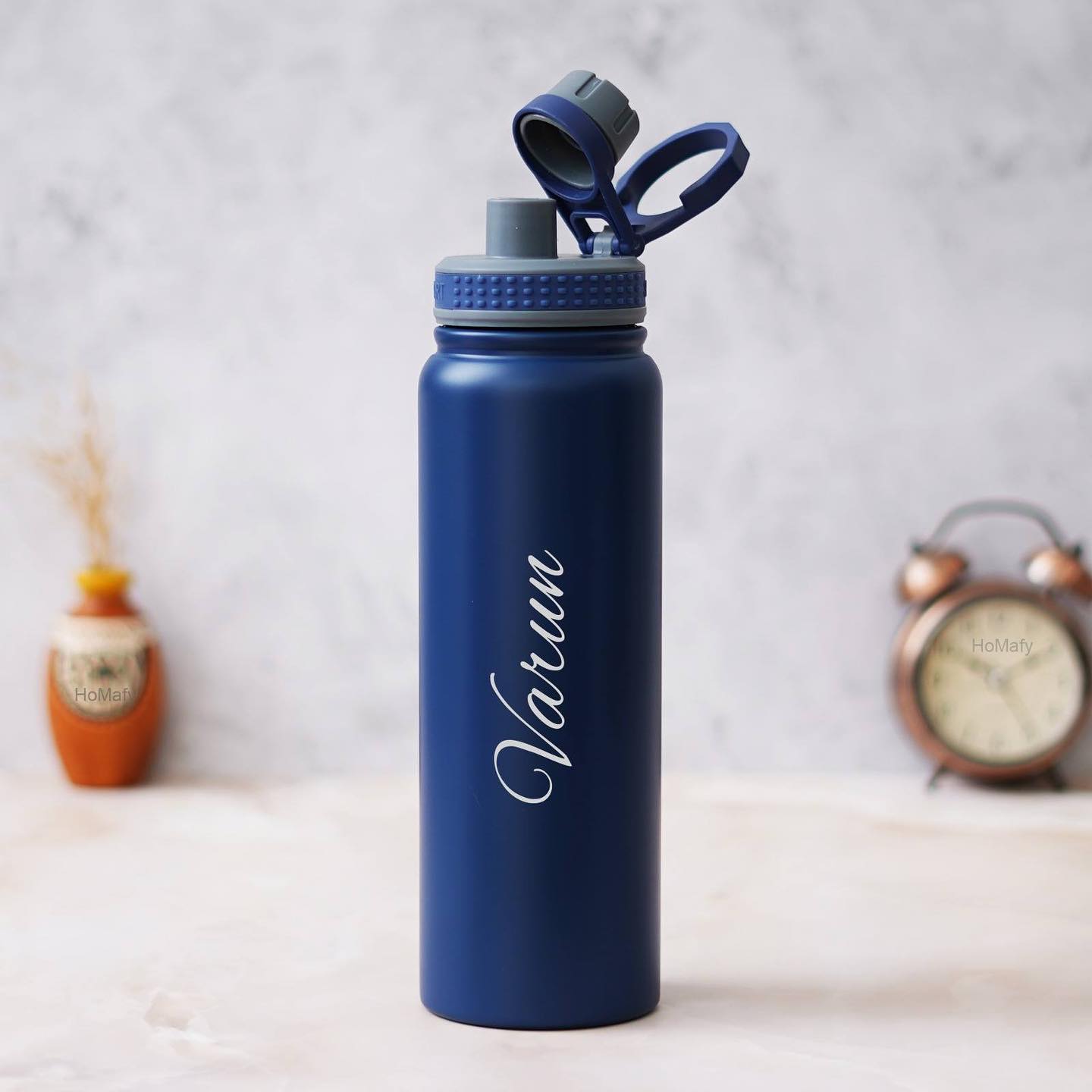 Premium Sporty Hydration Stainless Steel Water Bottle - 750 ML