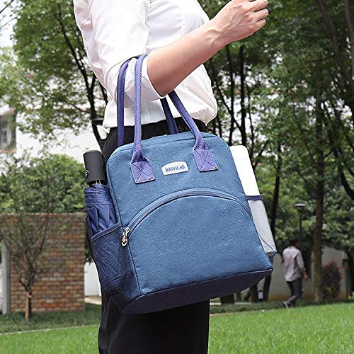 GLOBO Unisex Dual Compartment Lunch Bag