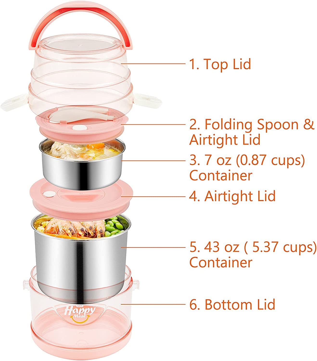 Fun Blast (2 Layer) Multi-Purpose Stainless Steel Lunch box