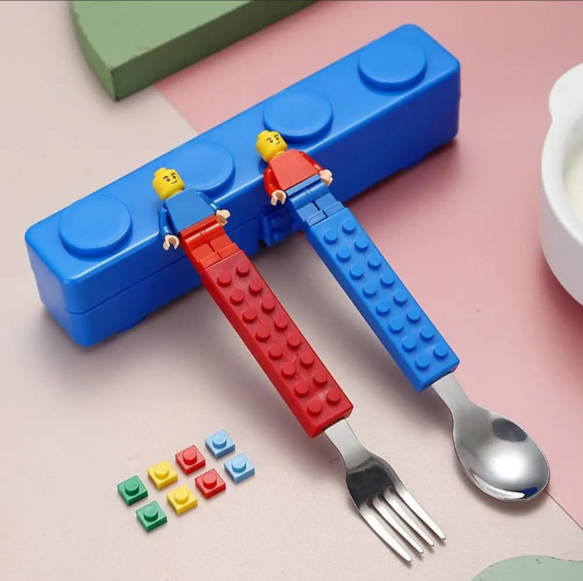 Brick Bite Lego Cutlery Set of 3