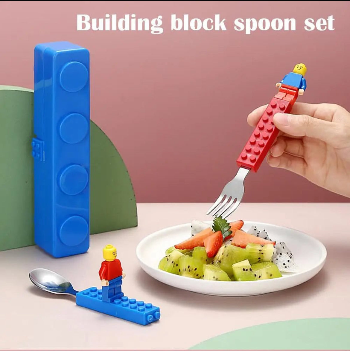 Brick Bite Lego Cutlery Set of 3