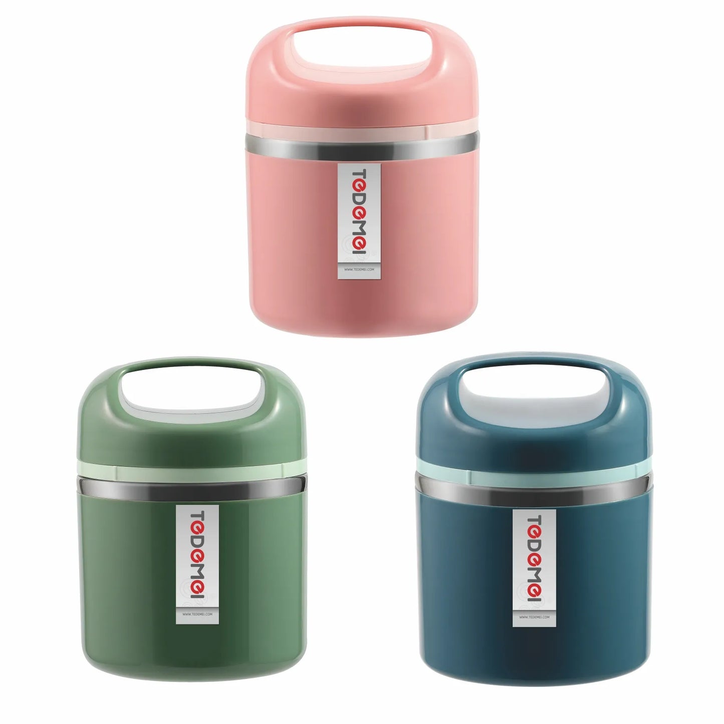 (1.5 Layers) Corporate Stainless Steel Lunch Box