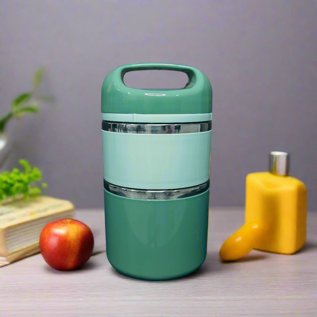 (2.5 Layers) Corporate Stainless Steel Lunch Box