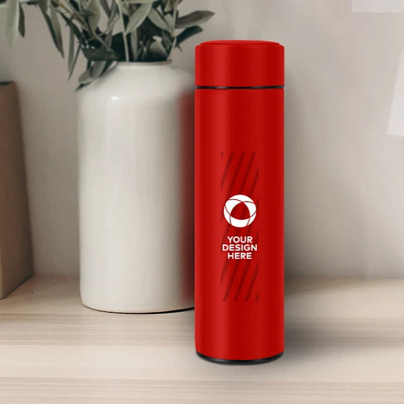 Logo Engraved Temperature Water Bottle for Corporate Gifting