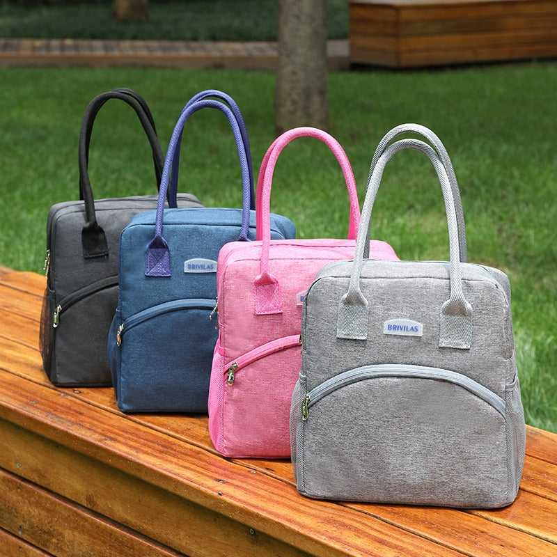 GLOBO Unisex Dual Compartment Lunch Bag