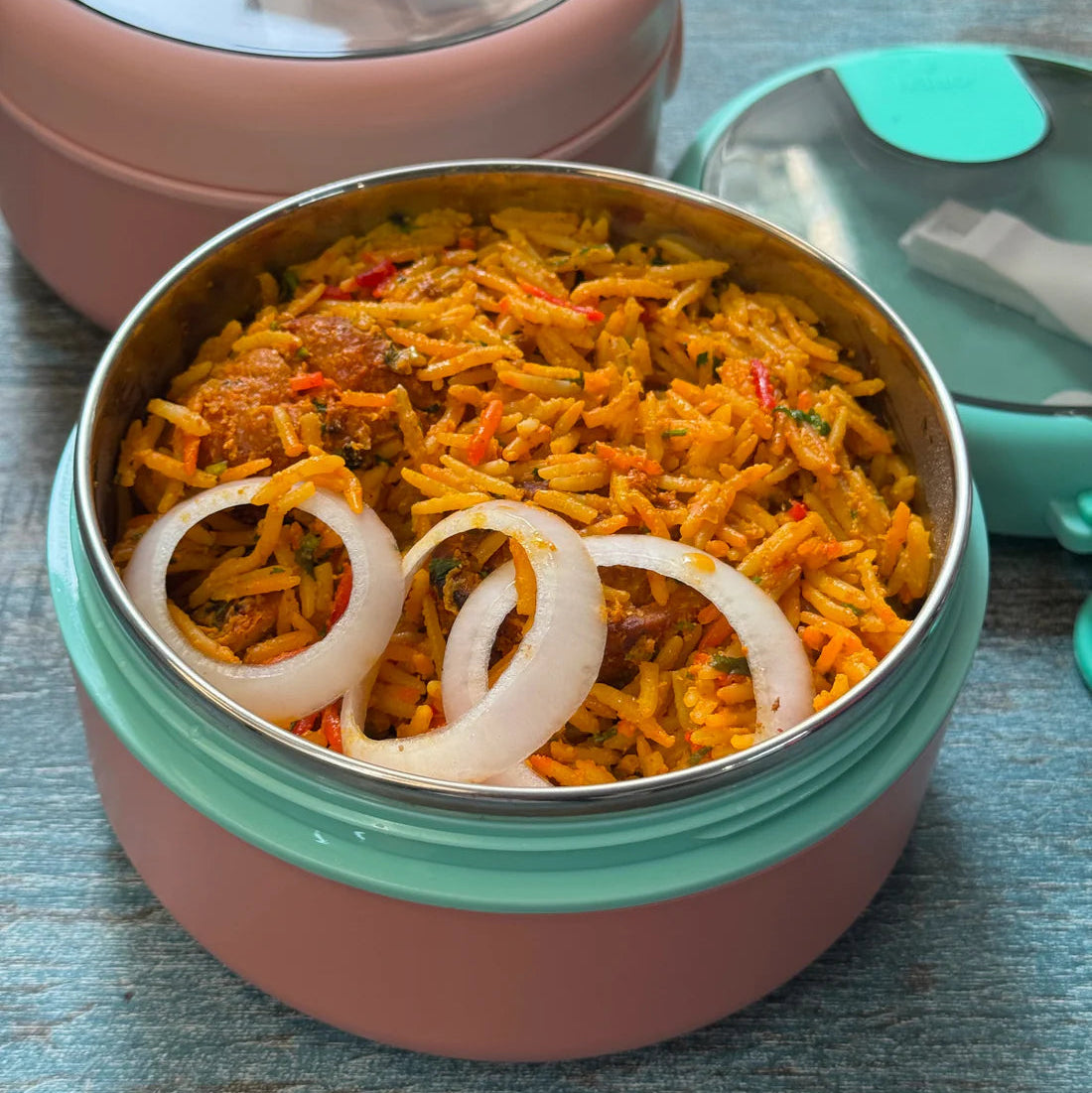 SnapSeal Pro Stainless Steel Food Jar / Lunch Box