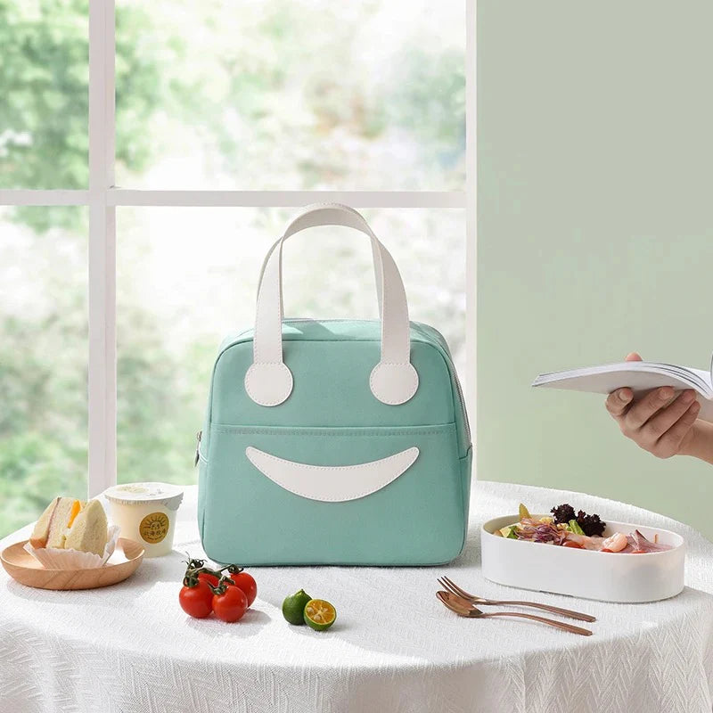 Elegant Smiley Lunch Bag