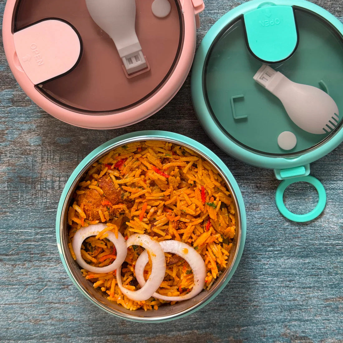 SnapSeal Pro Stainless Steel Food Jar / Lunch Box