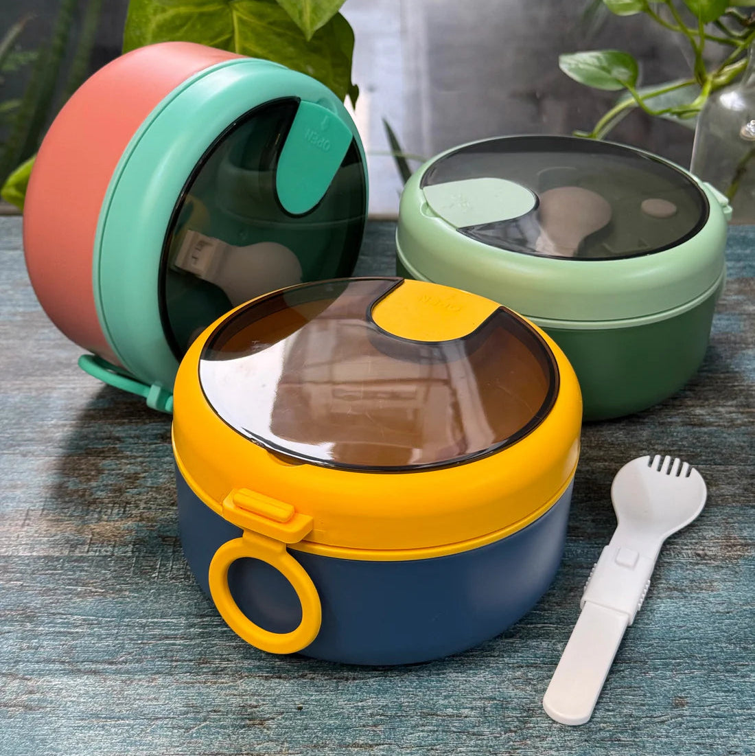 SnapSeal Pro Stainless Steel Food Jar / Lunch Box