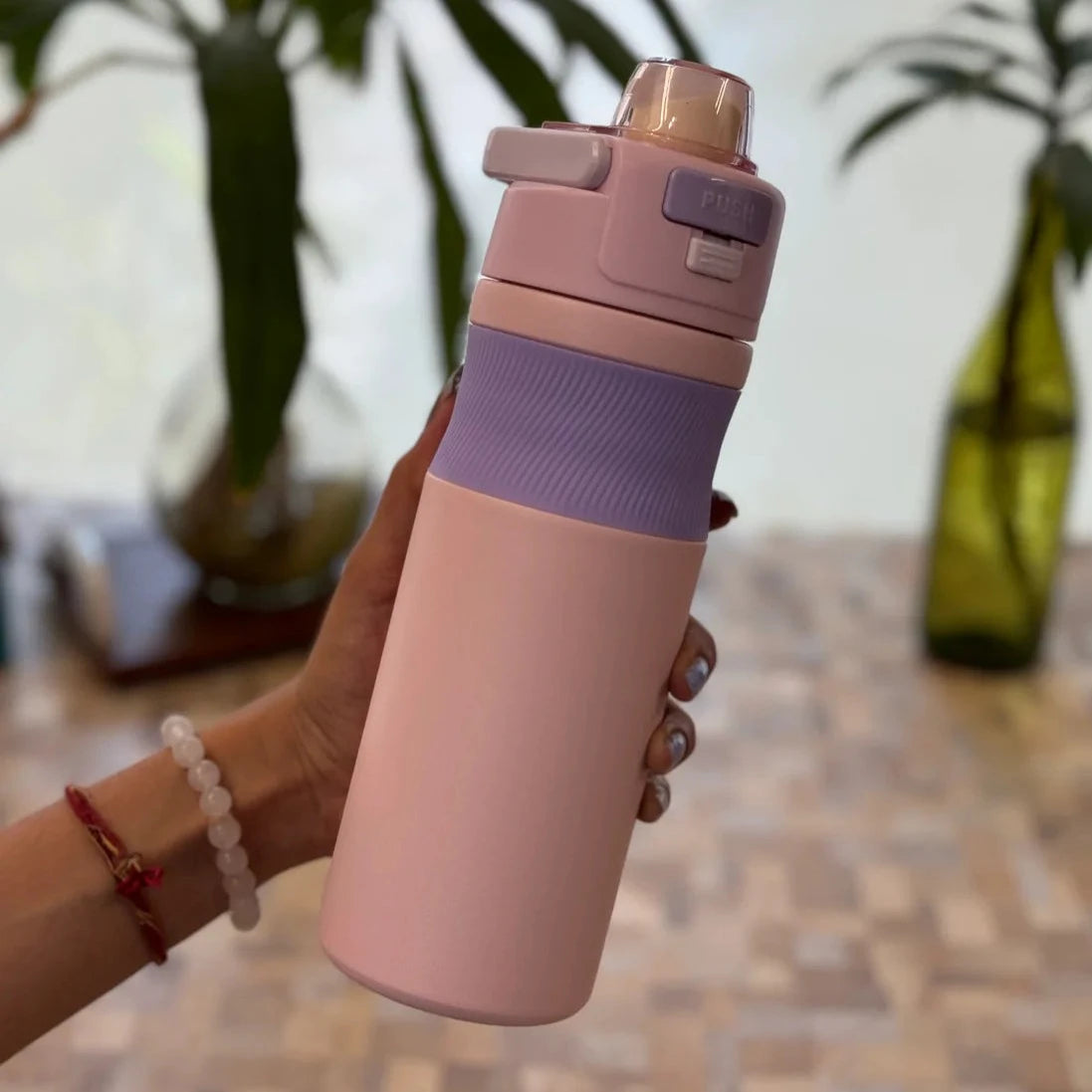 Elegant Pure Sip Stainless Steel Water Bottle - 750 ML