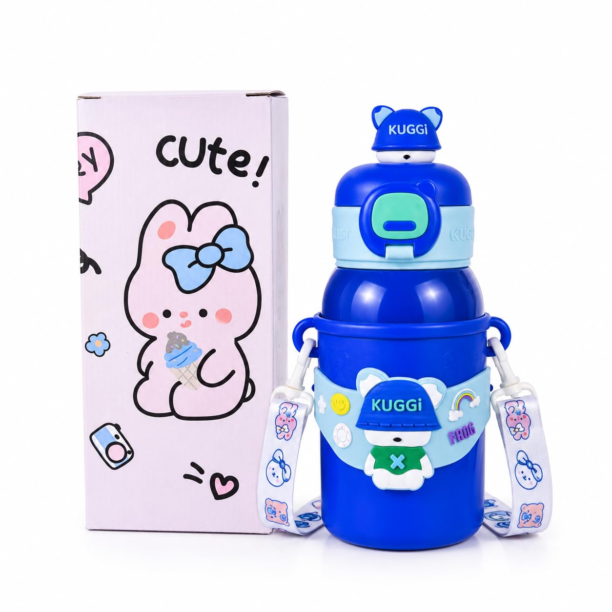 Poku Kuggi Stainnless Steel Water Bottle - 450 ML