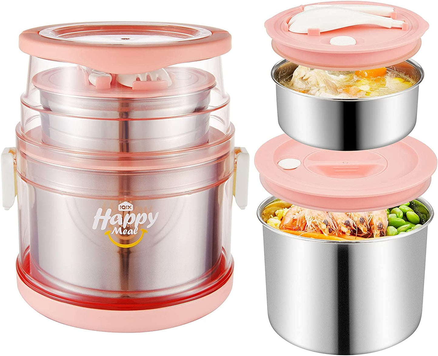 Fun Blast (2 Layer) Multi-Purpose Stainless Steel  Lunch box