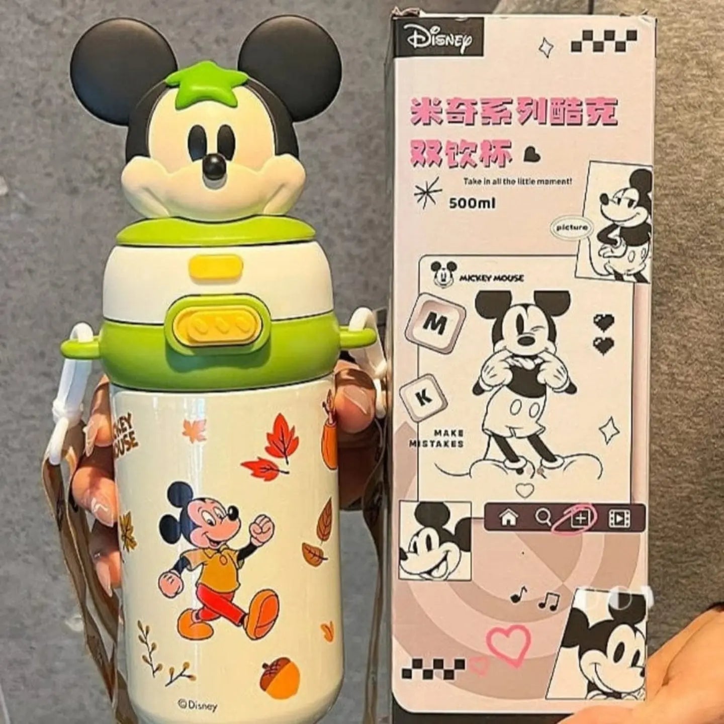 Disney Theme Water Bottle  - 500 ML