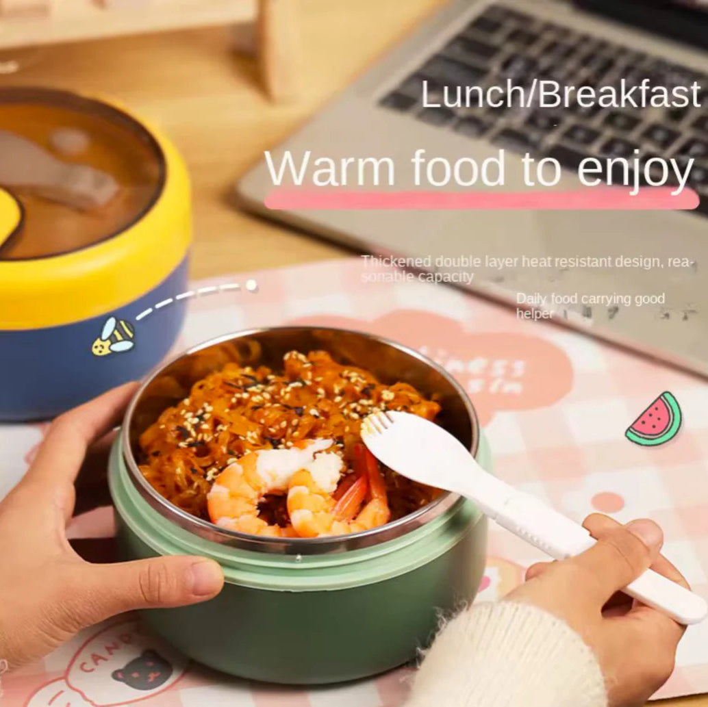 SnapSeal Pro Stainless Steel Food Jar / Lunch Box