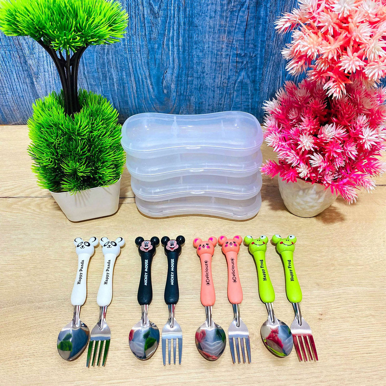 Animal Theme Cutlery Set for Kids