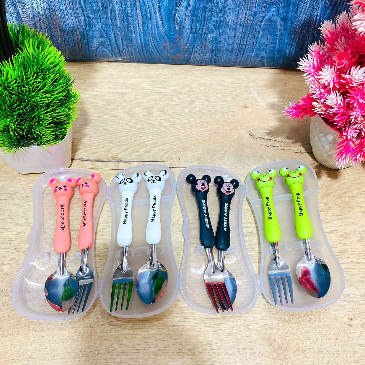 Animal Theme Cutlery Set for Kids