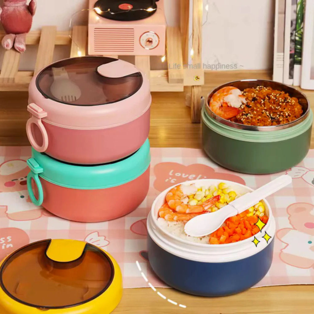 SnapSeal Pro Stainless Steel Food Jar / Lunch Box