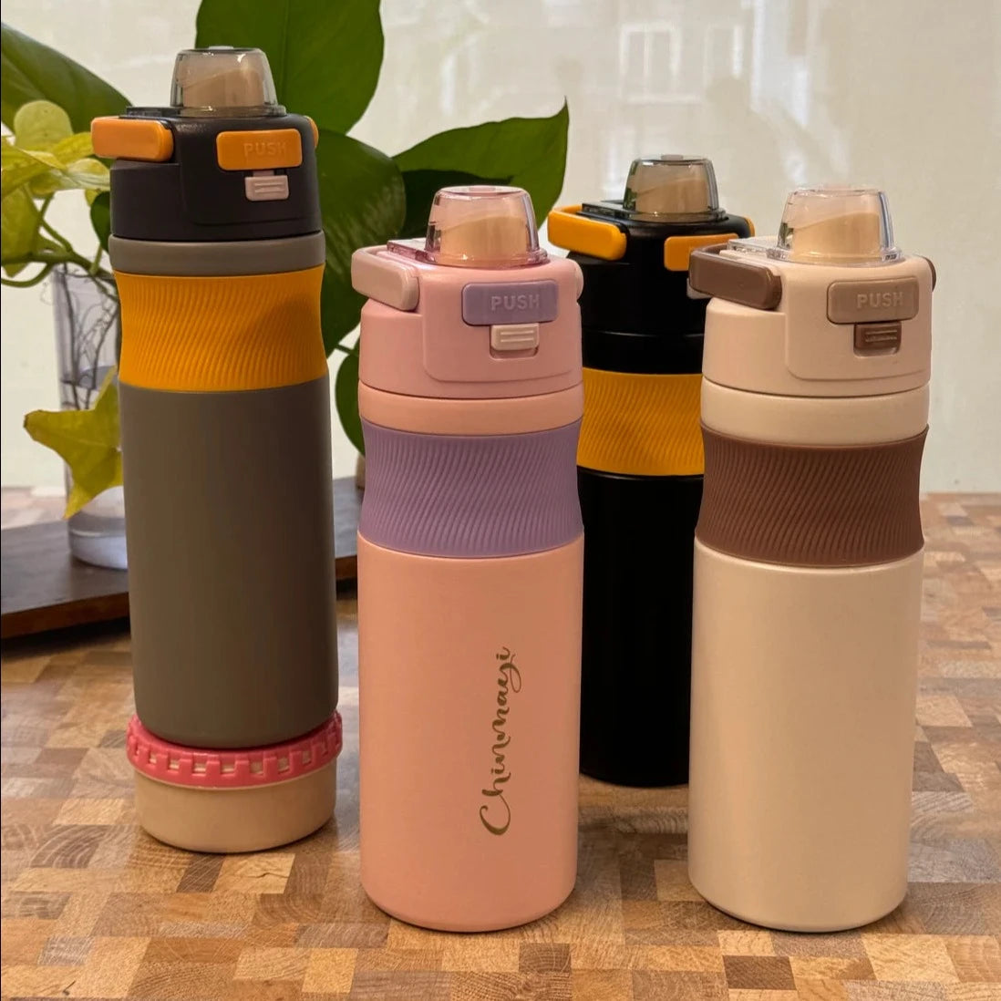Elegant Pure Sip Stainless Steel Water Bottle - 750 ML