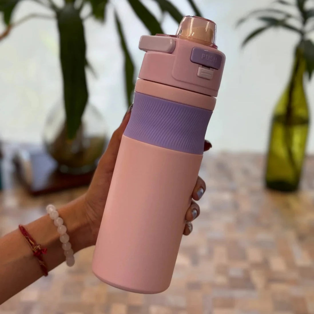 Elegant Pure Sip Stainless Steel Water Bottle - 750 ML