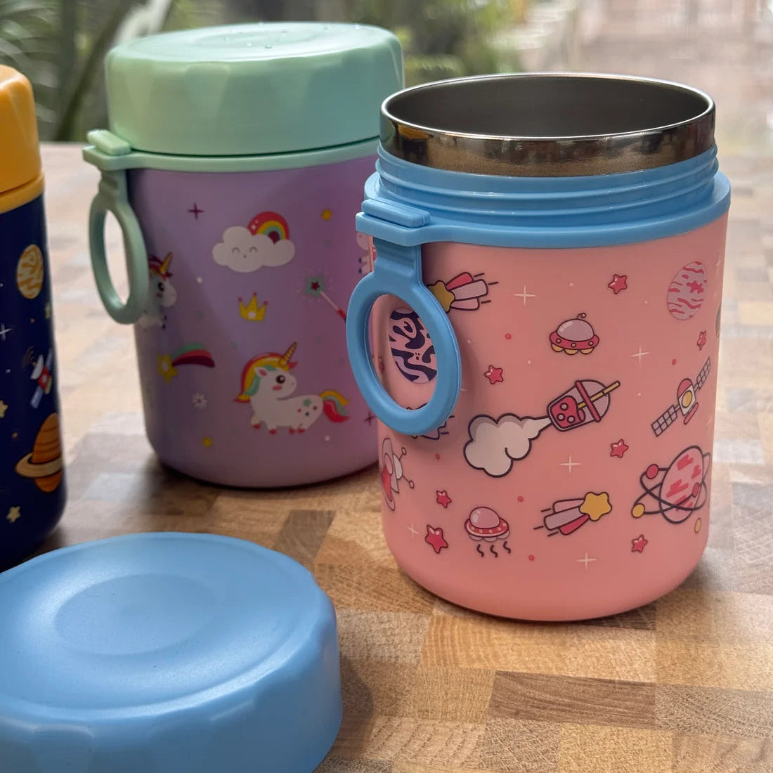 Print Stainless Steel Insulated Food Jar