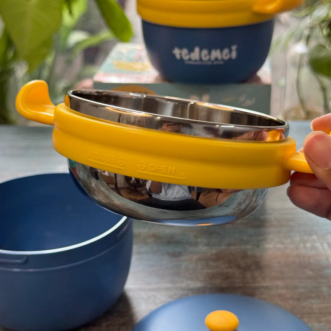 Mini Tiffin Stainless Steel Baby Bowl