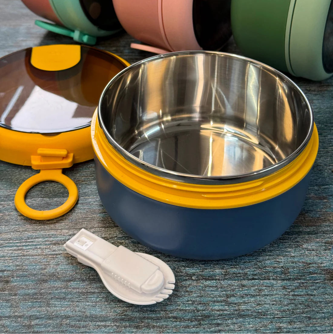 SnapSeal Pro Stainless Steel Food Jar / Lunch Box