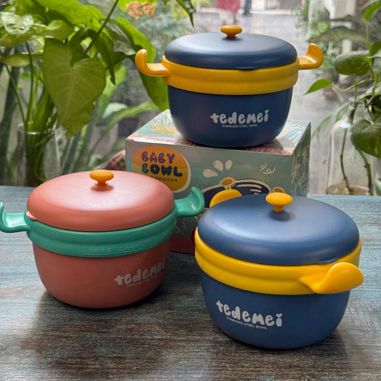 Mini Tiffin Stainless Steel Baby Bowl