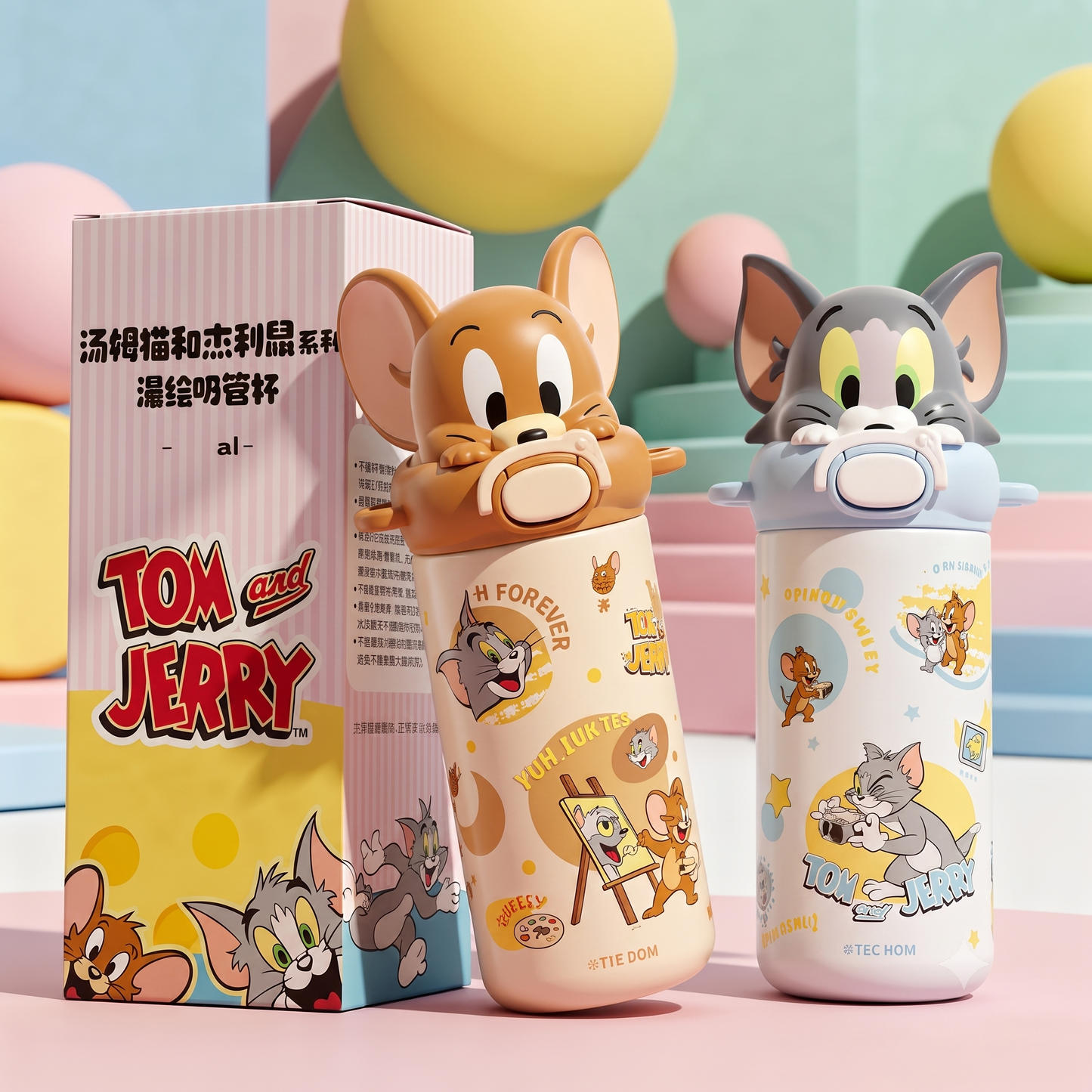 Disney Theme Water Bottle  - 500 ML