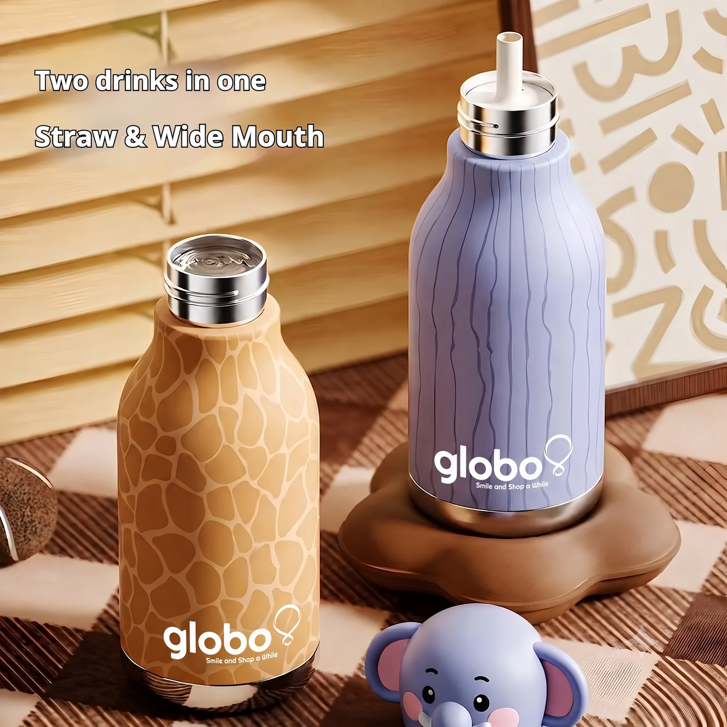 Chicu Tom Wild Buddy Animal Bottle & Sipper