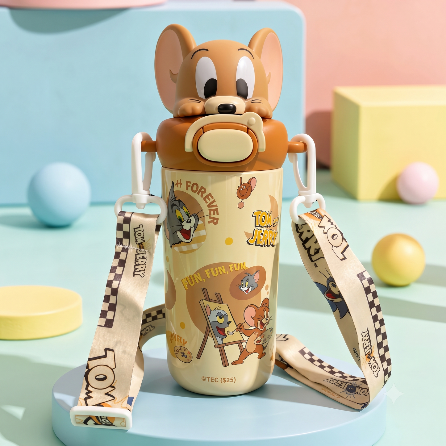 Disney Theme Water Bottle  - 500 ML