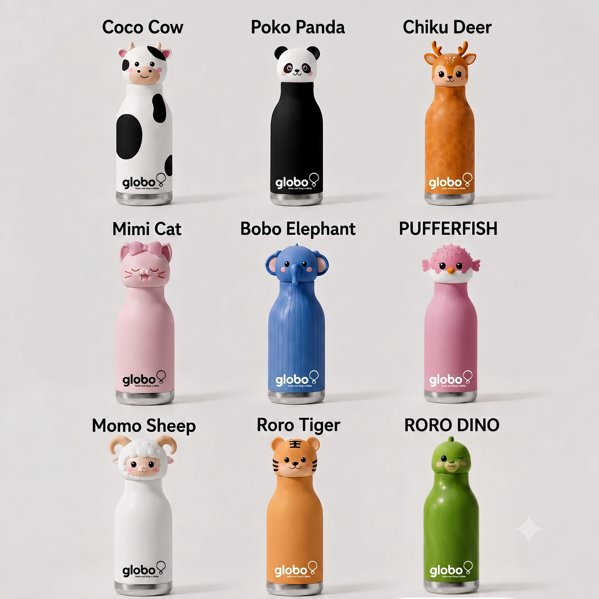 Chicu Tom Wild Buddy Animal Bottle & Sipper