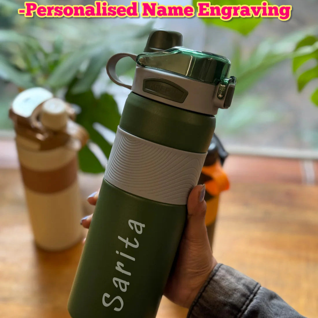 Aqua Thirst Stainless Steel Water Bottle - 800 ML