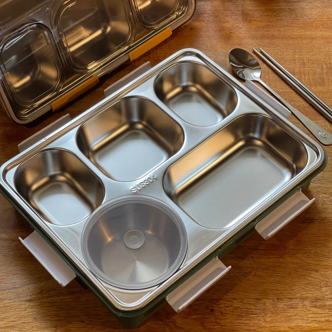 Grand Thali Bento Lunch Box (5 Grid) – The Globo