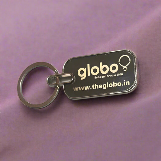 GLOBO Steel Keychain