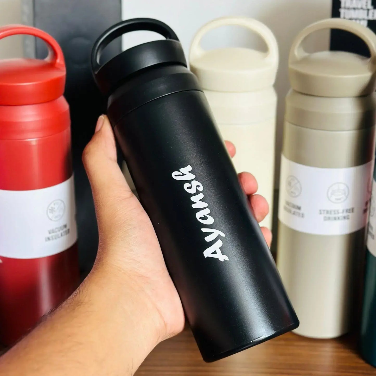 ThermoEdge Insulated Corporate Custom Name Flask – 500ML
